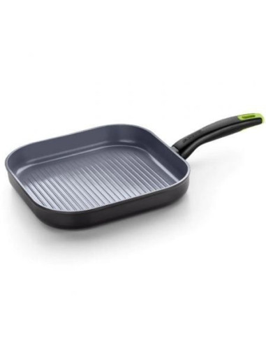 Grill monix eco nature m261231/ ø28cm/ aluminio forjado/ apto para inducción