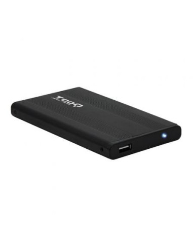 Caja externa para disco duro de 2.5' tooq tqe-2510b/ usb 2.0