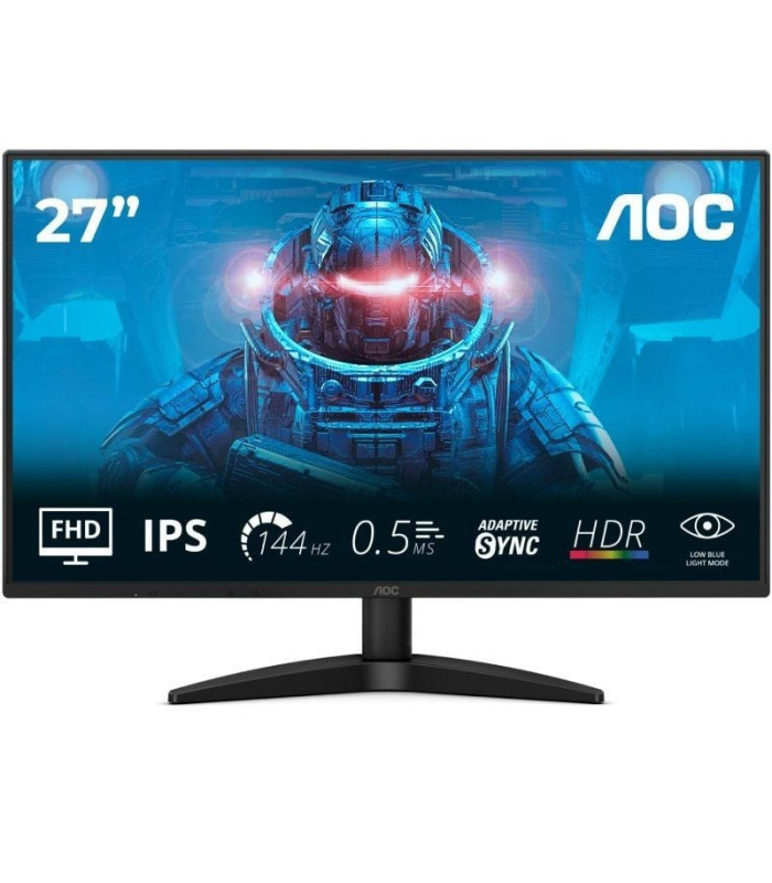 Monitor gaming aoc 27b36x 27'/ full hd/ 0.5ms/ 144hz/ ips/ negro