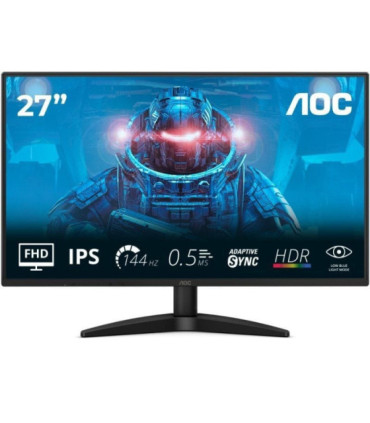 Monitor gaming aoc 27b36x 27'/ full hd/ 0.5ms/ 144hz/ ips/ negro