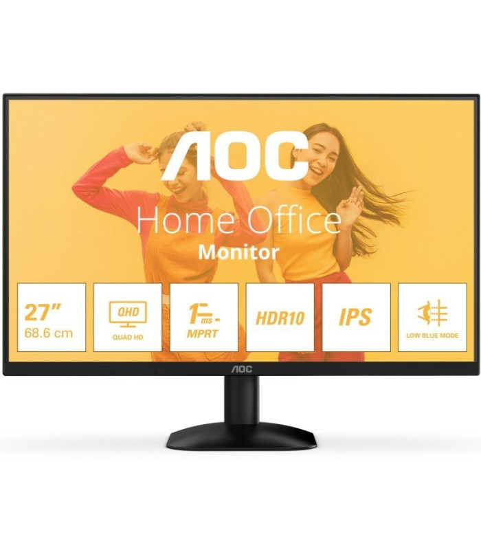 Monitor profesional aoc q27b35e 27'/ qhd/ negro