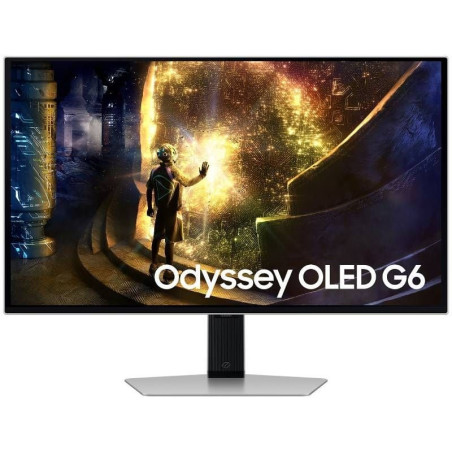 Smart monitor gaming samsung oled odyssey g6 s27dg610su 27'/ qhd/ 0.03ms/ 240hz/ va/ multimedia/ regulable en altura/ smart tv/