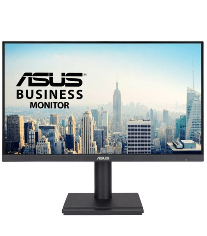 Monitor profesional asus va24dqfs 23.8'/ full hd/ multimedia/ regulable en altura/ negro