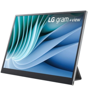 Monitor portátil lg gram +view 16mr70 16'/ wqxga/ negro y plata