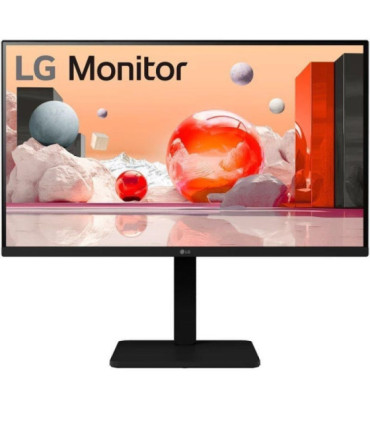 Monitor profesional lg 24ba560-b 24'/ full hd/ multimedia/ regulable en altura/ negro