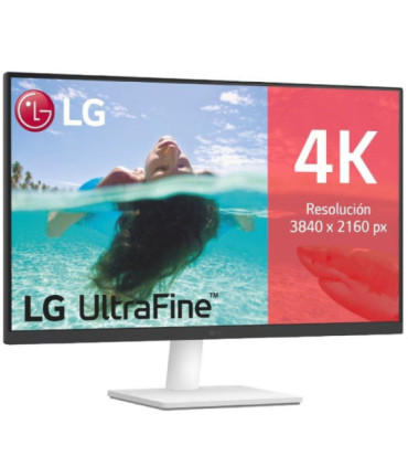 Monitor polivalente lg ultrafine 27us500-w 27'/ 4k/ multimedia/ blanco