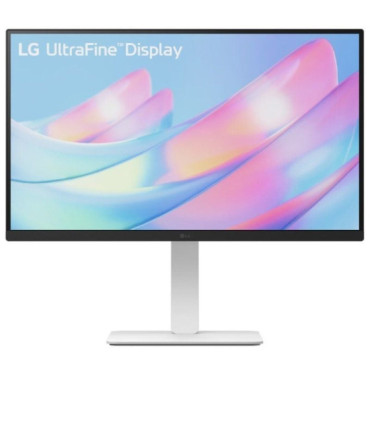 Monitor profesional lg ultrafine 27us550-w 27'/ 4k/ regulable en altura/ blanco