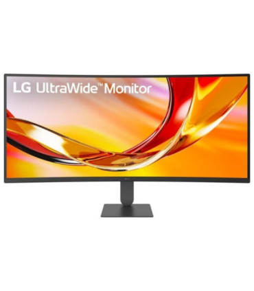 Monitor profesional ultrapanorámico curvo lg ultrawide 34u640b-b 34'/ wqhd/ regulable en altura/ negro