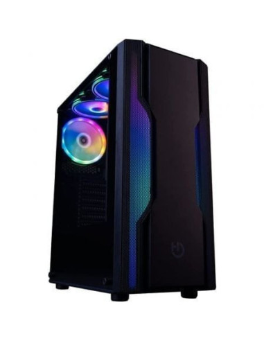 Caja gaming semitorre hiditec v40 argb pro