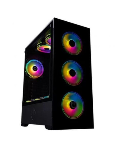 Caja gaming semitorre hiditec z20 aura