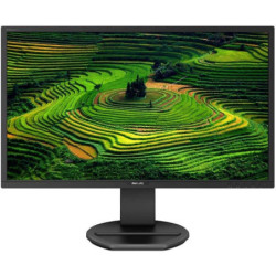 Monitor profesional philips 221b8ljeb 21.5'/ full hd/ multimedia/ regulable en altura/ negro