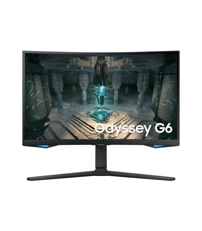 Smart monitor gaming curvo samsung odyssey g6 s27bg650eu 27'/ qhd/ 1ms/ 240hz/ va/ multimedia/ regulable en altura/ smart tv/