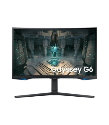 Smart monitor gaming curvo samsung odyssey g6 s27bg650eu 27'/ qhd/ 1ms/ 240hz/ va/ multimedia/ regulable en altura/ smart tv/