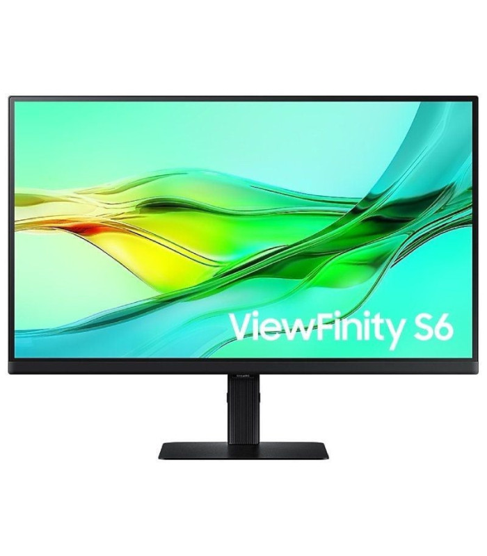 Monitor profesional samsung viewfinity s6 s27d600uau 27'/ qhd/ regulable en altura/ negro