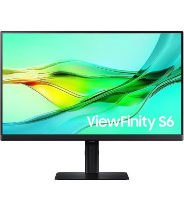 Monitor profesional samsung viewfinity s6 s60ud s27d604uau 27'/ qhd/ regulable en altura/ negro