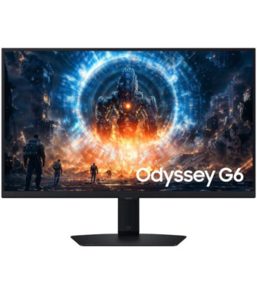 Monitor gaming samsung odyssey g6 g60f s27fg602eu 27'/ qhd/ 1ms/ 350hz/ ips/ regulable en altura/ negro