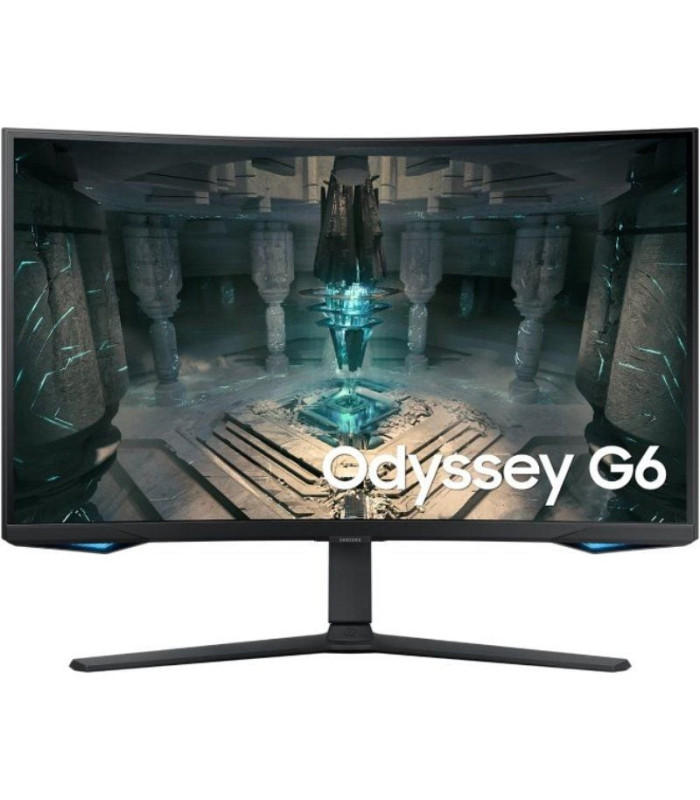 Smart monitor gaming curvo samsung odyssey g6 s32bg650eu/ 32'/ qhd/ 1ms/ 240hz/ va/ multimedia/ regulable en altura/ smart tv/