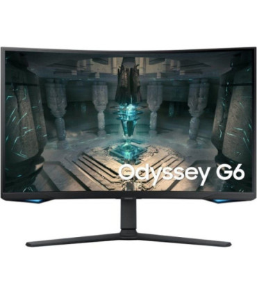 Smart monitor gaming curvo samsung odyssey g6 s32bg650eu/ 32'/ qhd/ 1ms/ 240hz/ va/ multimedia/ regulable en altura/ smart tv/