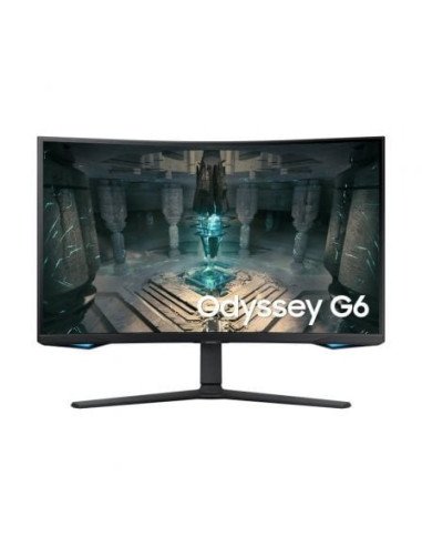 Smart monitor gaming curvo samsung odyssey g6 s32bg650eu/ 32'/ qhd/ 1ms/ 240hz/ va/ smart tv/ multimedia/ negro