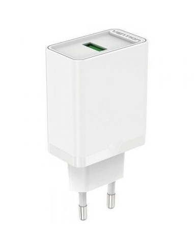 cargador de pared vention fabw0-eu/ 1xusb/ 18w