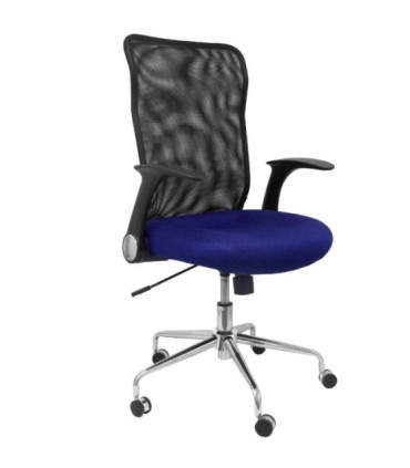 Silla de oficina piqueras y crespo minaya 4031az/ azul y negra