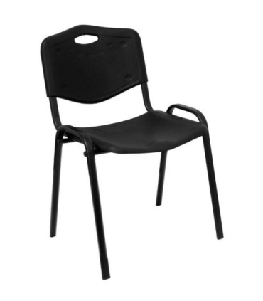 Pack 4 silla piqueras y crespo iso pack426ine/ negra