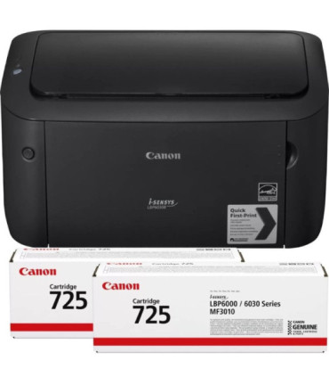 Impresora láser monocromo canon i-sensys lbp6030b/ negra