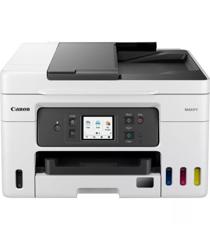 Multifunción recargable canon maxify gx4050 megatank wifi/ fax/ dúplex/ blanca