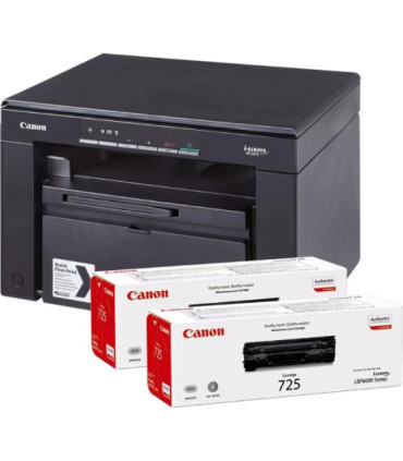 Multifunción láser monocromo canon i-sensys mf3010/ negra
