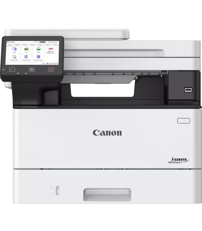 Multifunción láser monocromo canon i-sensys mf463dw ii wifi/ dúplex/ blanca