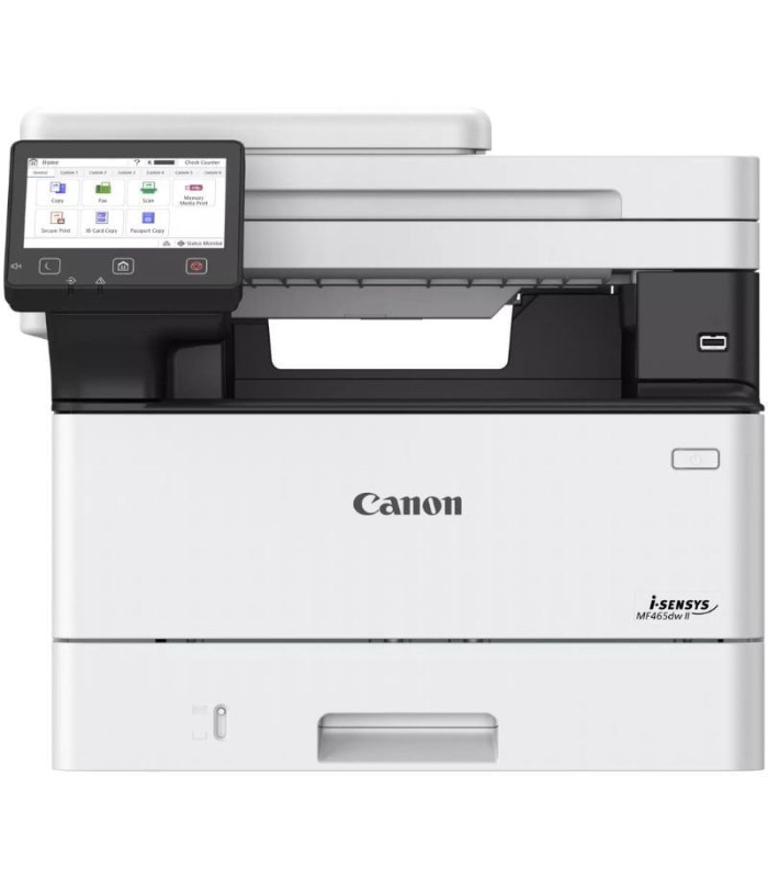 Multifunción láser monocromo canon i-sensys mf465dw ii wifi/ fax/ dúplex/ blanca