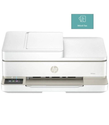 Multifunción hp envy 6520e wifi/ fax móvil/ dúplex/ adf/ blanca portobello