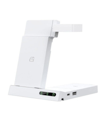 Cargador inalámbrico muvit mcwir0012/ 1xusb tipo-c/ 1xusb/ 20w