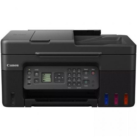 Multifunción recargable canon pixma g4570 megatank/ wifi/ fax/ negra