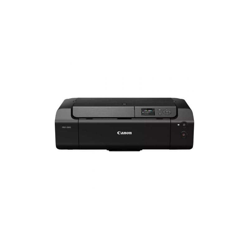 Impresora fotográfica a3+ canon pixma pro-200s wifi/ negra