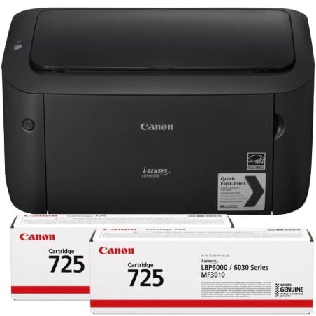 Impresora láser monocromo canon i-sensys lbp6030b/ negra