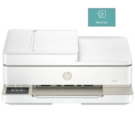 Multifunción hp envy 6520e wifi/ fax móvil/ dúplex/ adf/ blanca portobello