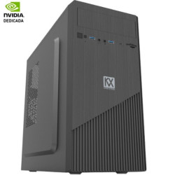 Pc kvx xline 4 intel core i3-14100f/ 8gb/ 512gb ssd/ gt710 2gb/ sin sistema operativo