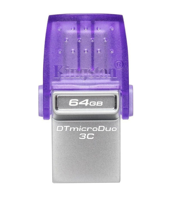 Pendrive 64gb kingston datatraveler microduo 3c usb 3.2