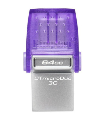Pendrive 64gb kingston datatraveler microduo 3c usb 3.2
