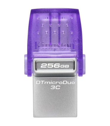 Pendrive 256gb kingston datatraveler microduo 3c usb 3.2