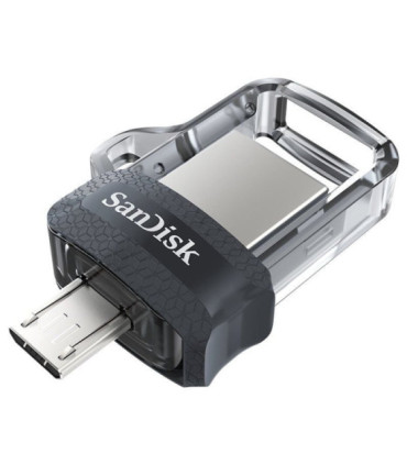 Pendrive 128gb sandisk dual m3.0 ultra usb 3.0/ microusb