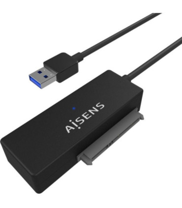 Adaptador para discos duros 2.5'/3.5' aisens ase-35a01b/ usb 3.0 - sata/ con alimentador