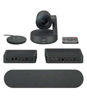 Sistema de videoconferencia logitech rally/ campo de visión 82º/ 4k
