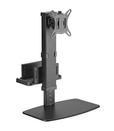 Soporte de sobremesa para monitor,tv y minipc aisens dt32tsr-165/ giratorio/ inclinable/ hasta 8kg
