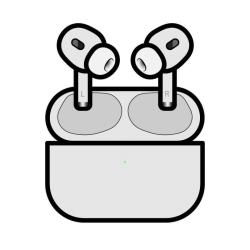 Auriculares Bluetooth Apple Airpods Pro 3nd/ USB-C/ Estuche de Carga Magsafe
