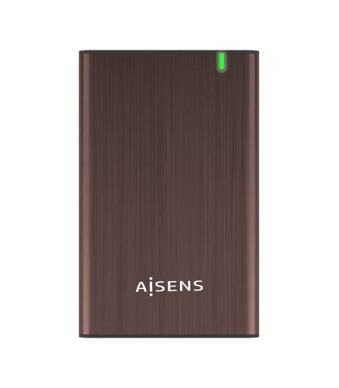 Caja externa para disco duro de 2.5' aisens ase-2525bwn/ usb 3.0/ sin tornillos