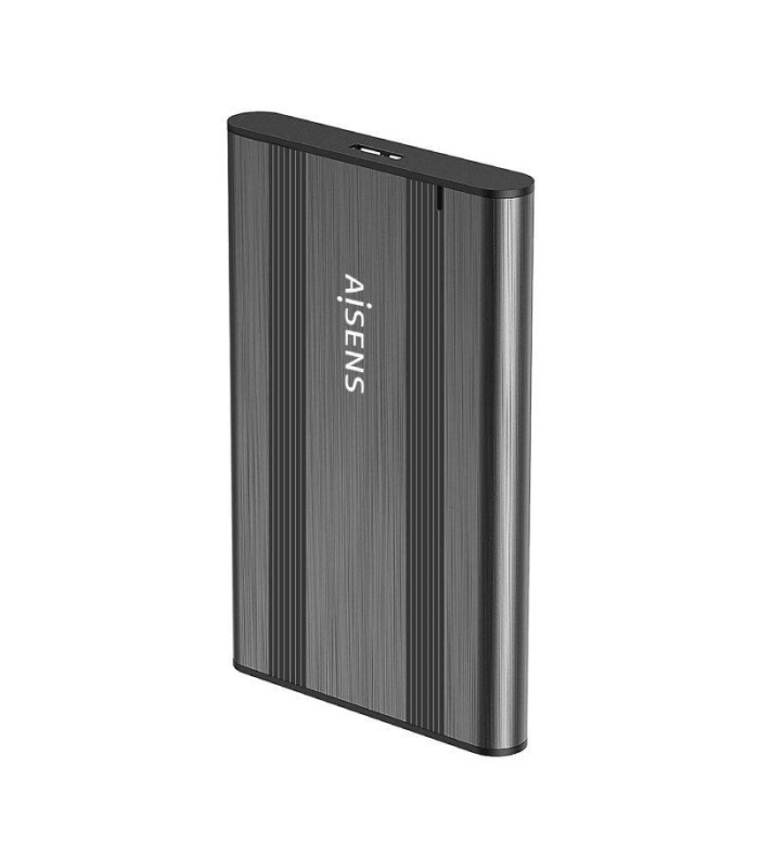 Caja externa para disco duro de 2.5' aisens ase-2526gr/ usb 3.1/ sin tornillos