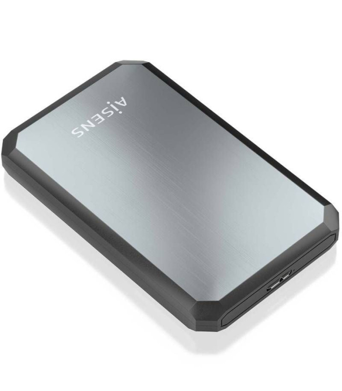 Caja externa para disco duro de 2.5' aisens ase-2529b/ usb 3.1/ sin tornillos