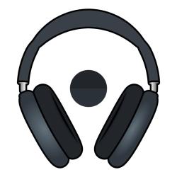 Auriculares Bluetooth Apple Airpods Max 2 USB-C/ Medianoche